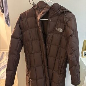 The North Face Chocolate Quilted Jacket